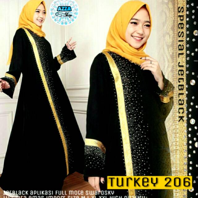  Baju  Gamis Arab Tanah Abang Hijab Casual 