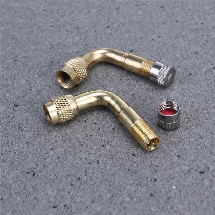 Cuci Gudang Extension Adapter Lubang Angin Ban Mobil 2 PCS