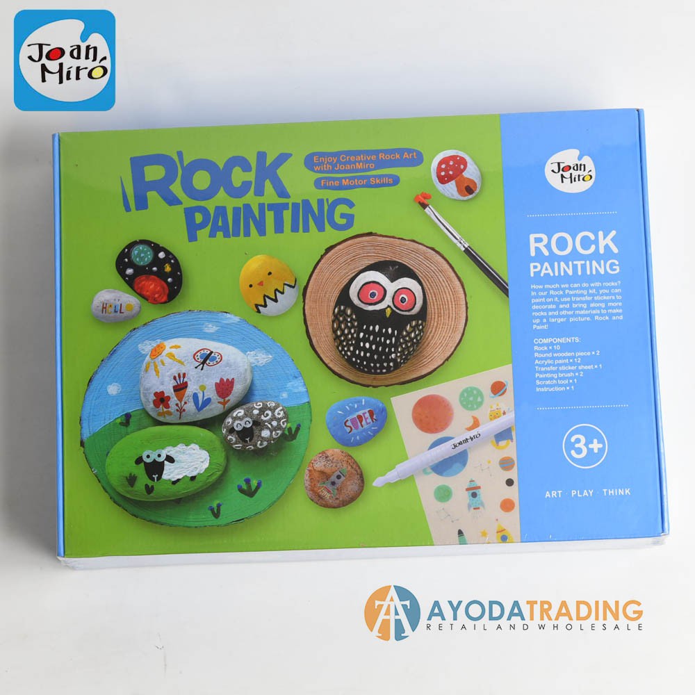 Joan Miro Rock Painting Stone Painting Art Toy