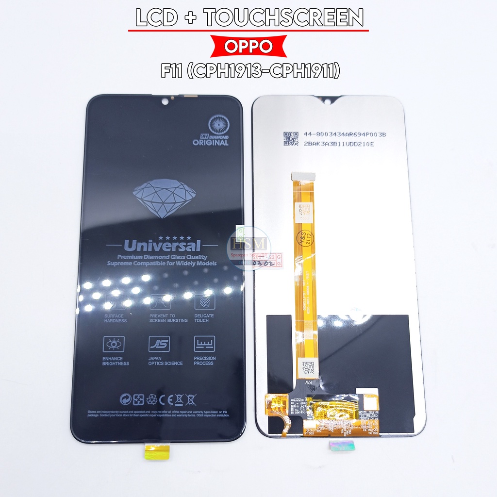 LCD OPPO F11/CPH1913/CPH1911 FULLSET TOUCHSCREEN ORI OEM