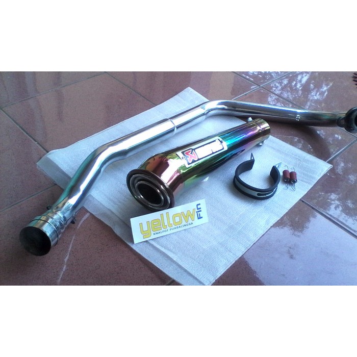 Knalpot Akrapovic Megaphone Yamaha Vixion (NVL / NVA / old Vixion)