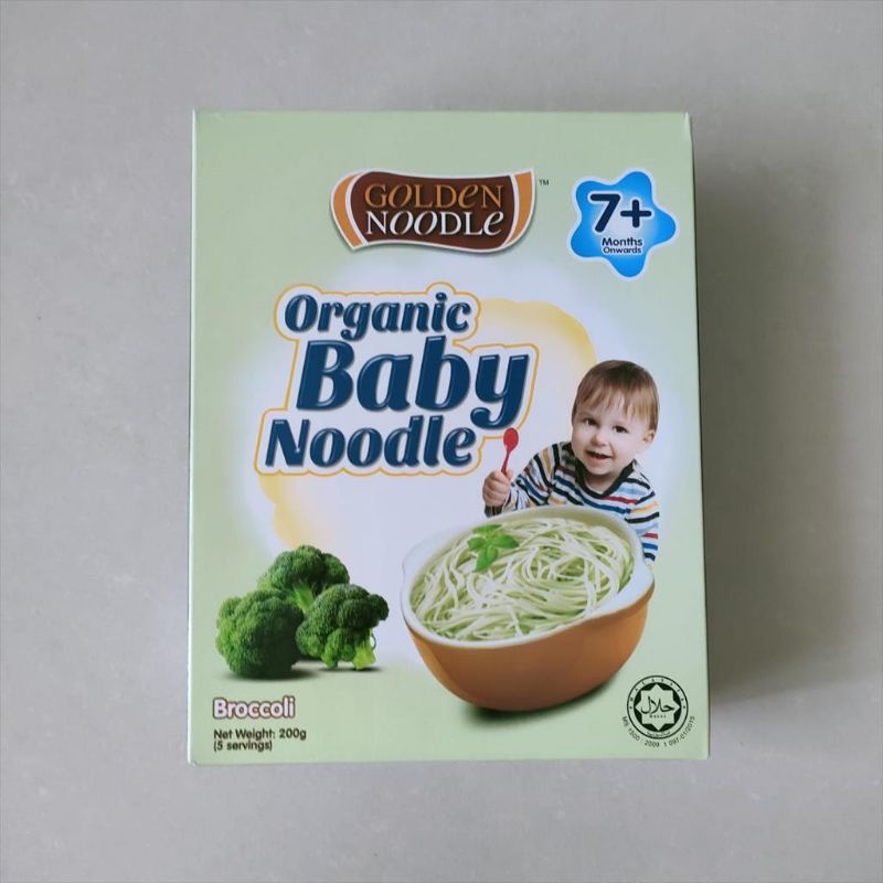 Golden Noodle Organic Baby Noodle Mie bayi misua bihun anak organik sehat mihun hijau bakmie sayur b