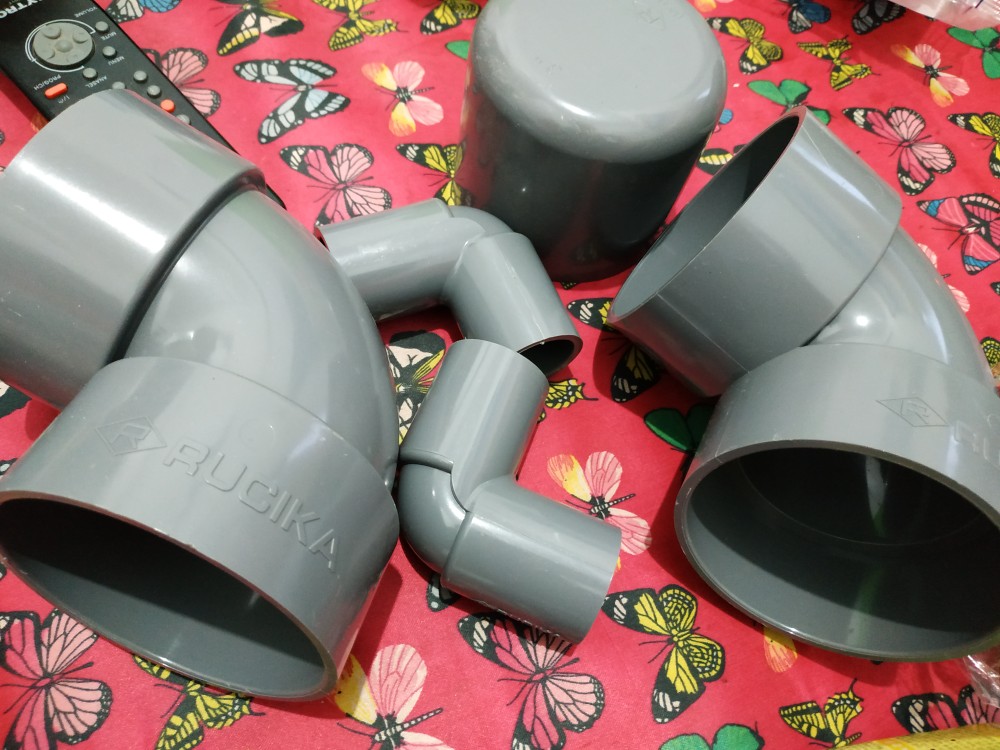 Rucika Cap / Dop / Tutup Pvc 3 D Polos