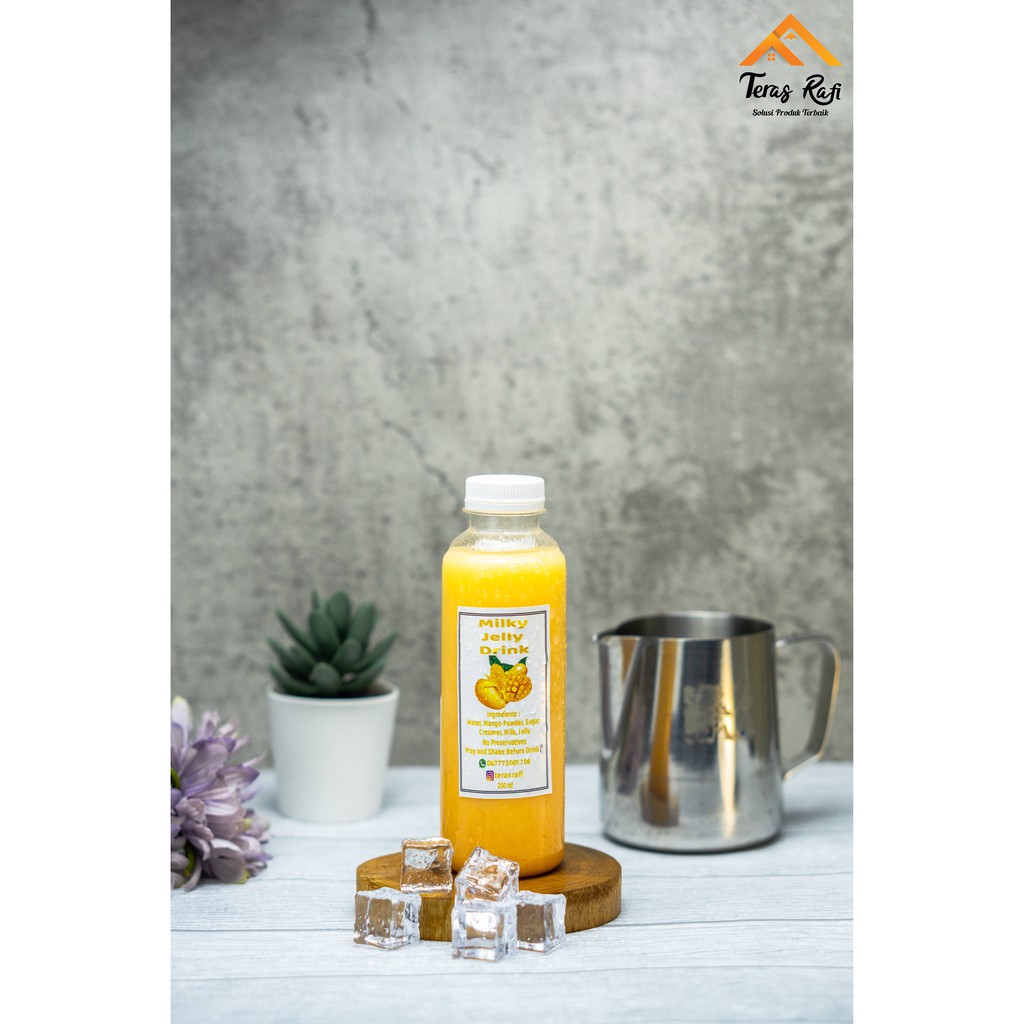 

Milky Jelly Drink Mangga Premium Terasrafi 250ml