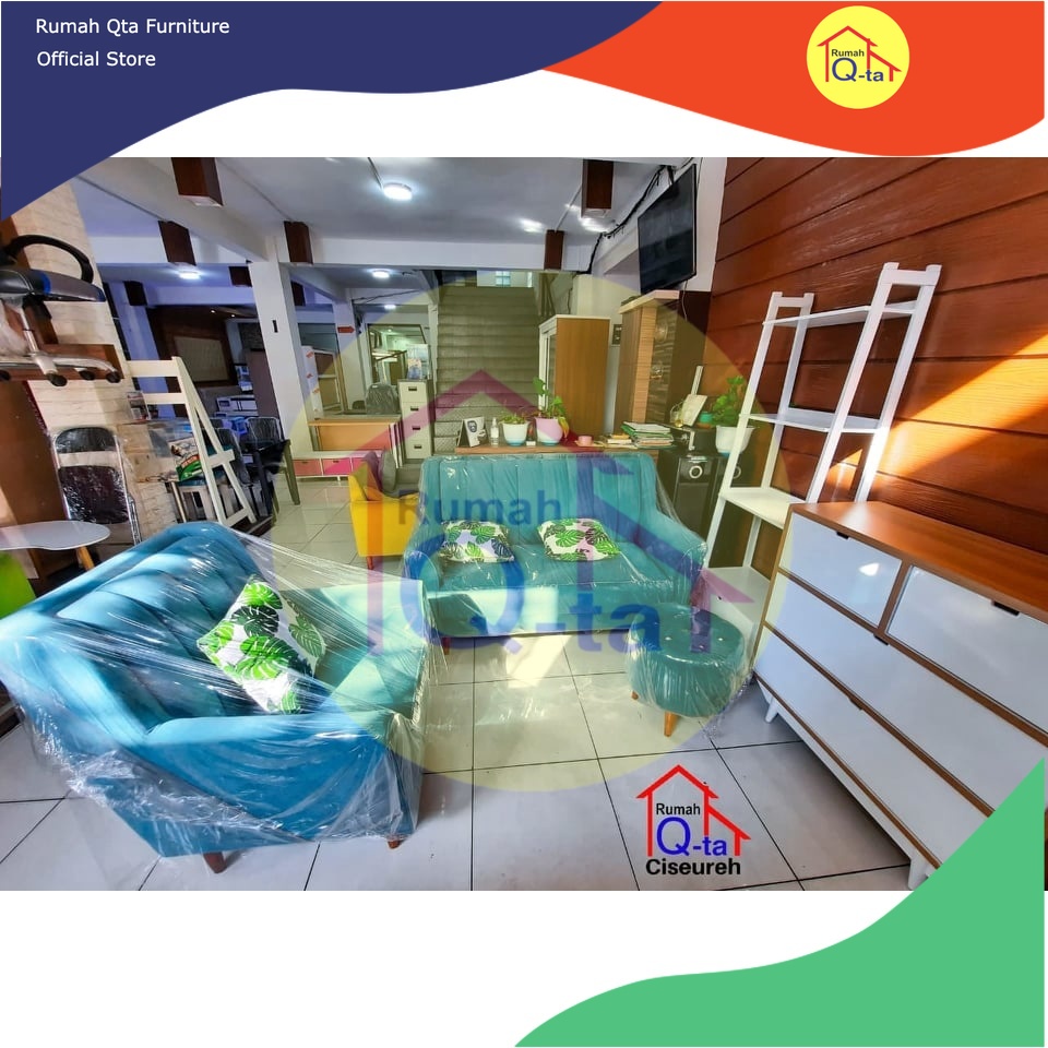 Rumah Qta- Set Kursi Sofa Tamu Minimalis Shabby