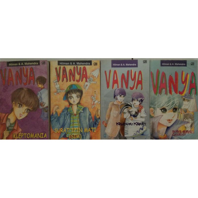 Paket Hilman Hariwijaya, Vanya, Lupus, Olga