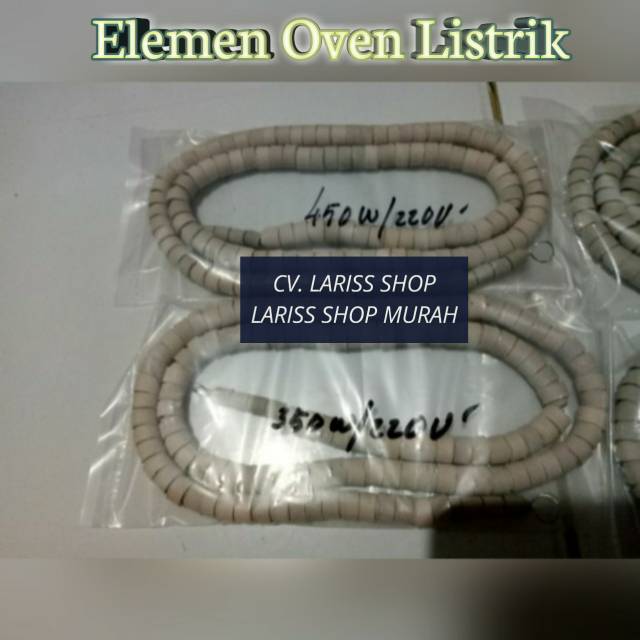 Elemen Oven / Elemen rantai mote 350watt 450watt
