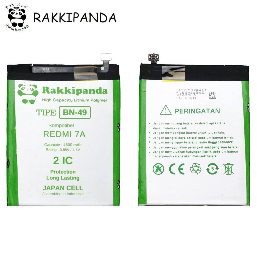 (R/K)- RakkiPanda - BN49 BN 49 Redmi 7A Batre Batrai Baterai