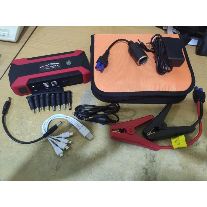Jumper Starter jumper aki mobil powerbank accu jump starter mobil