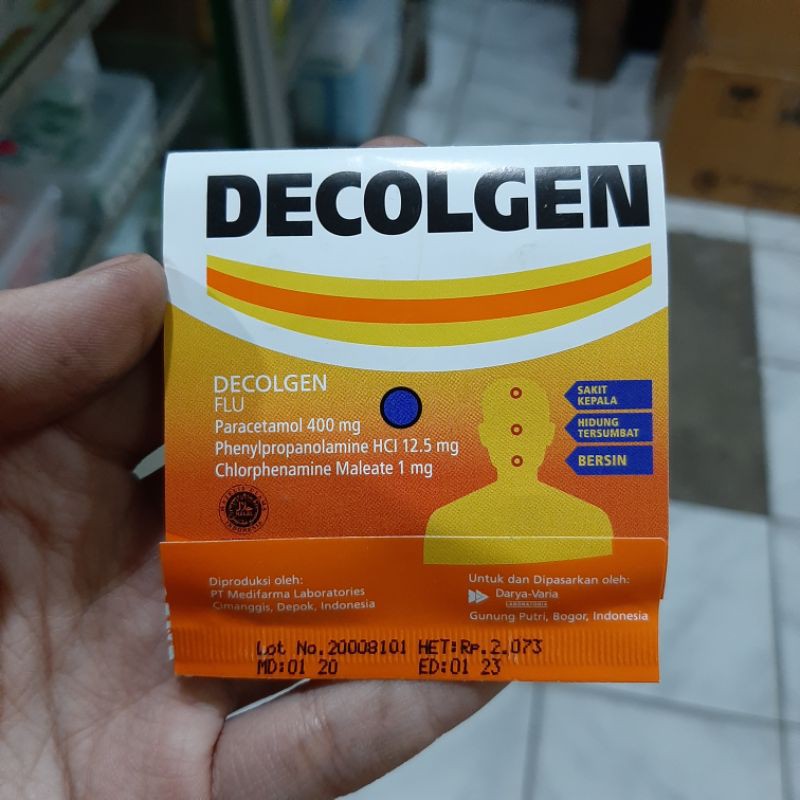 DECOLGEN / FLU BATUK PILEK DEMAM