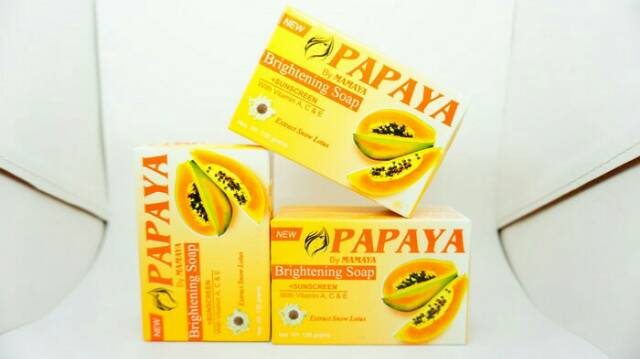 sabun Papaya by mamaya 135 gram kualitas tulen