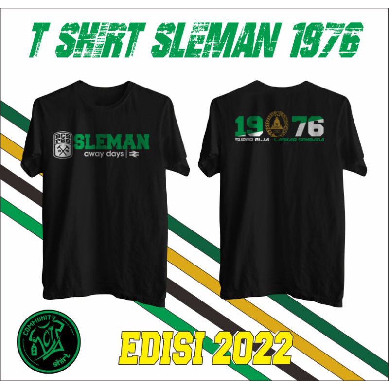 Jual Kaos Sleman 1976 PSS x Bcs Edisi Terbaru 2022 Bonus Stiker