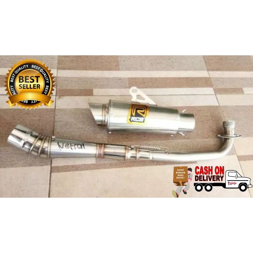 KNALPOT RCB R15 V3, R15 V2, Byson, Verza, GSX 150R, cb150r, TIGER, SCORPIO, Sonic