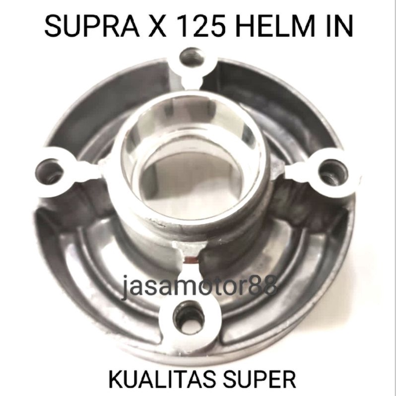 NAP RODA DUDUKAN GIGI TARIK BELAKANG SUPRA X 125 HELM IN