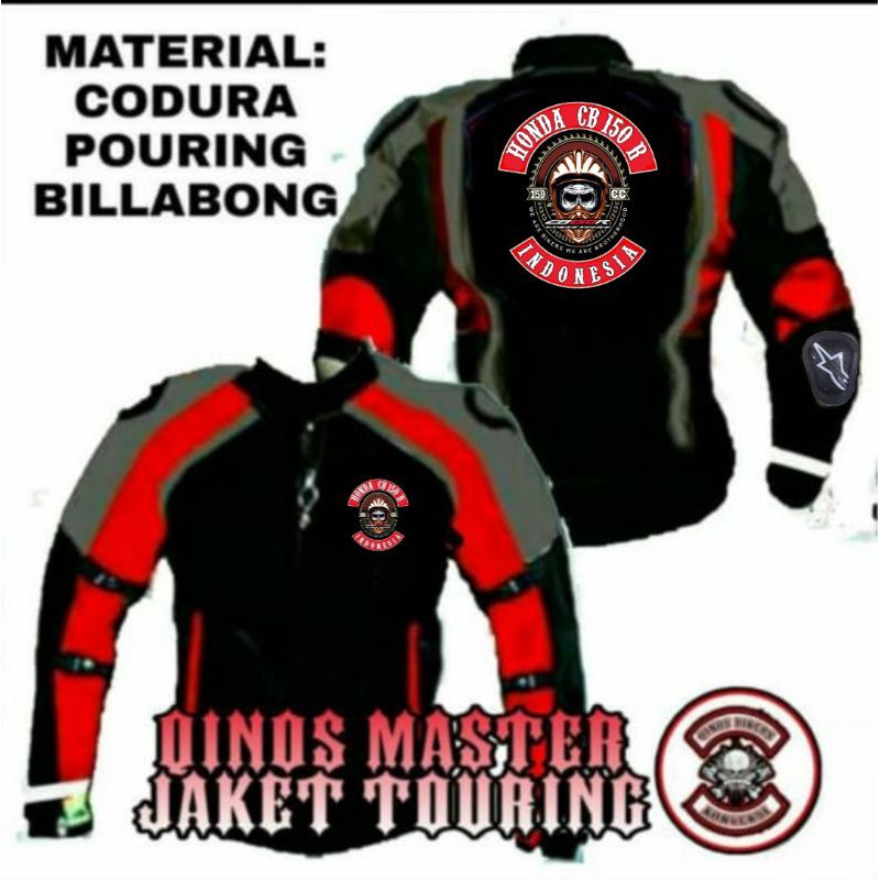 Jaket Touring CB 150 R Full Protector Jaket Motor Honda CBR  004