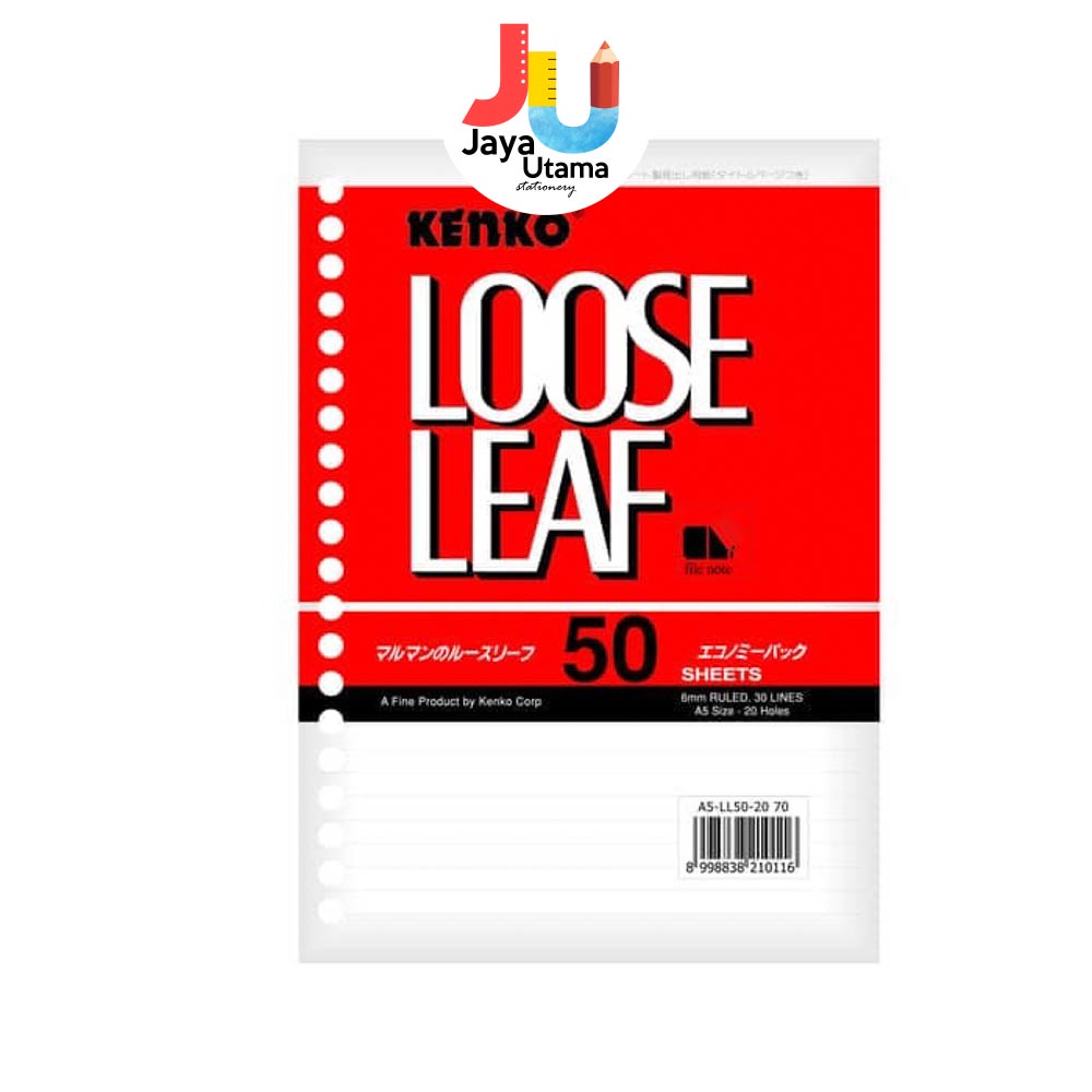 

Loose Leaf A5 50 Lembar Kenko