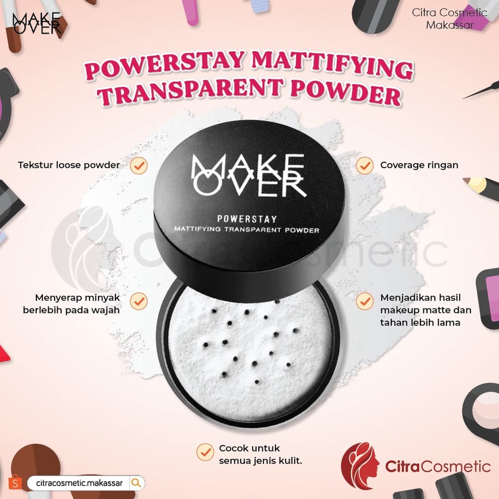 Make Over Powerstay Mattifying Transparent