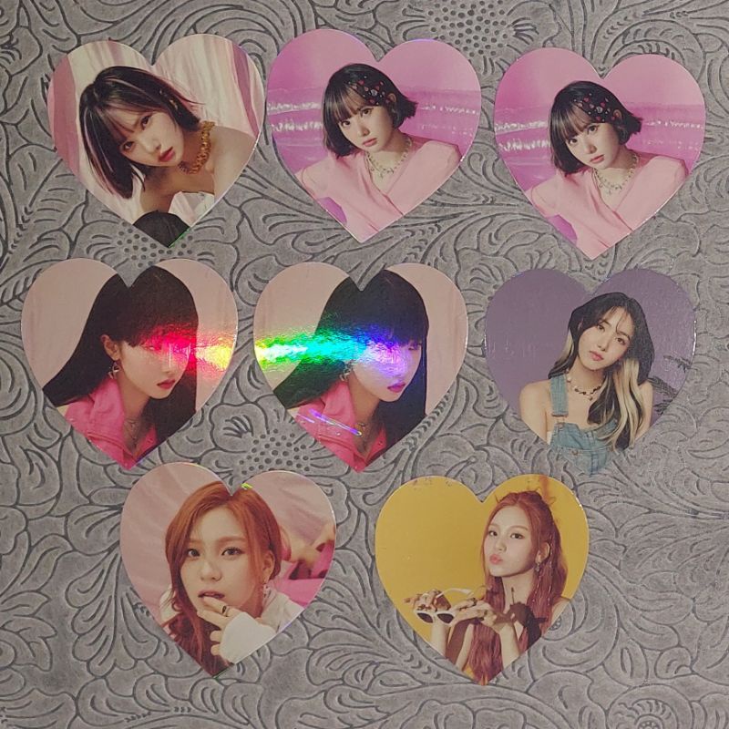 Official Massage Card Viviz Summer Vibe Eunha Umji SinB Sin B
