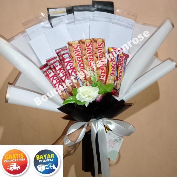 

Premium Product!!! Bucket Uang Kosong Isi 10 Slot Mix Coklat Bisa Req Warna&Snack - Paling Diminati