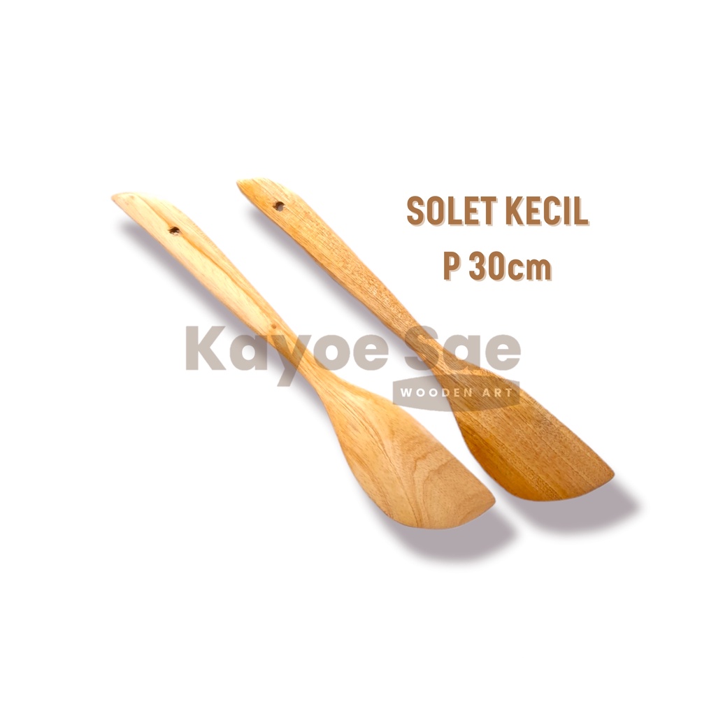 SOLET KAYU // SOLET // SPATULA KAYU