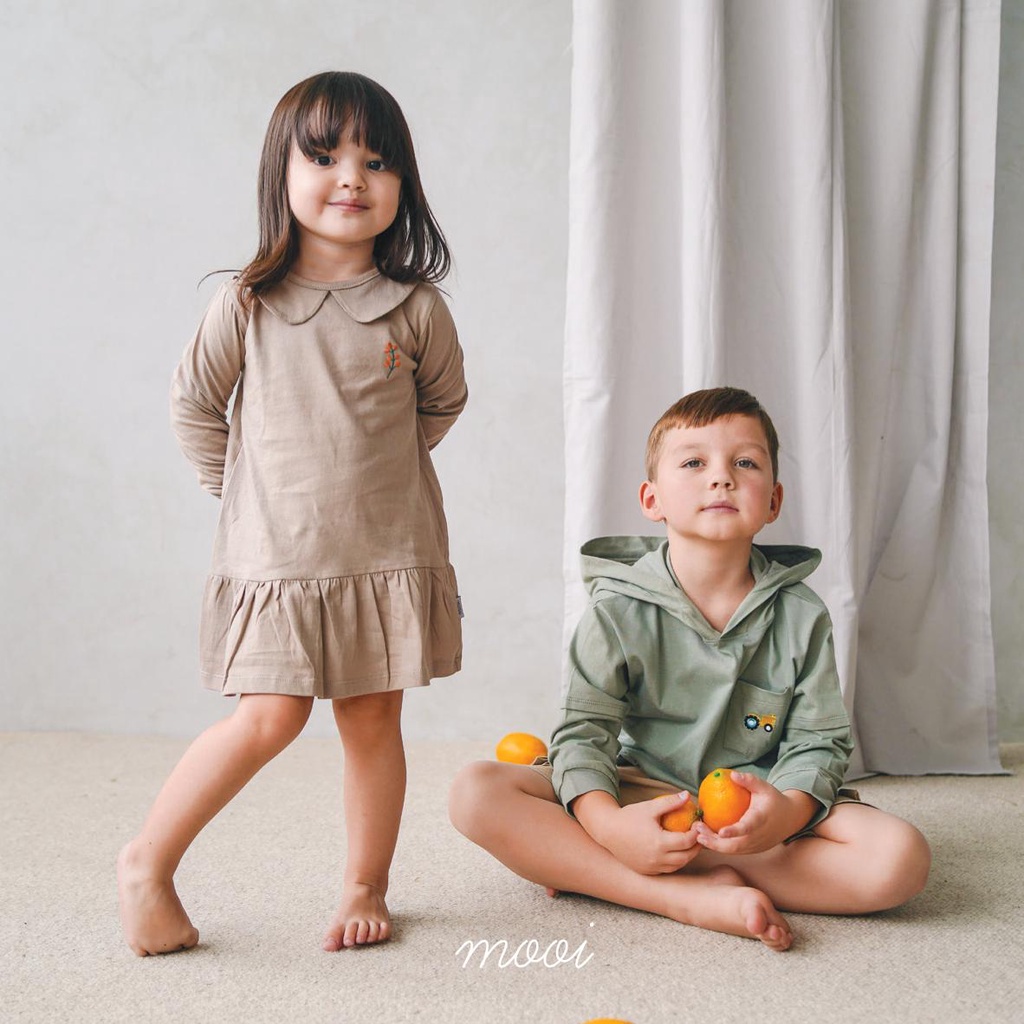 PROMO 7.7 PROMO BAJU LEBARAN MURAH MOOI ALIYA DRESS DRESS LENGAN PANJANG BORDIR BUNGA FASHION ANAK PEREMPUAN 1-12 TAHUN