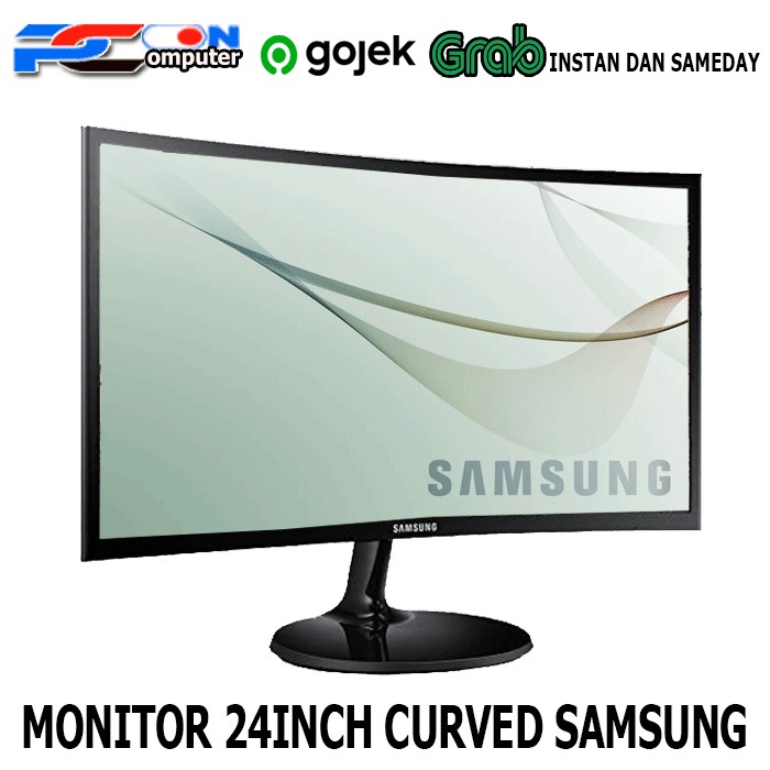 MONITOR LED SAMSUNG C24F390FHEX 24 inch CURVED HDTV 24in 24&quot; FULL HD