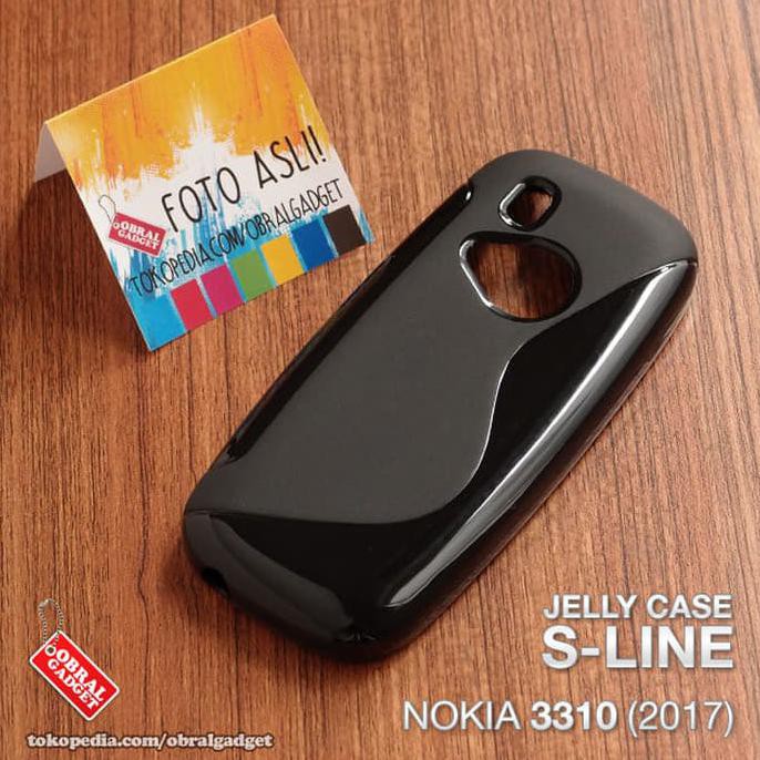 CHASING SOFT JELLY CASE NOKIA 3310 REBORN 2017 SOFTCASE SILICON SILIKON CASING KODE SERI 1356 BACA.3