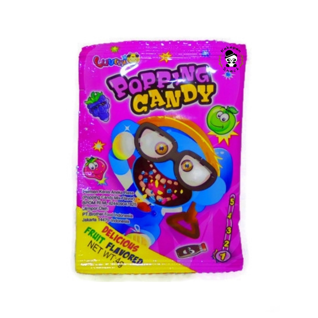 LUVMI POPPING CANDY BOX ISI 40