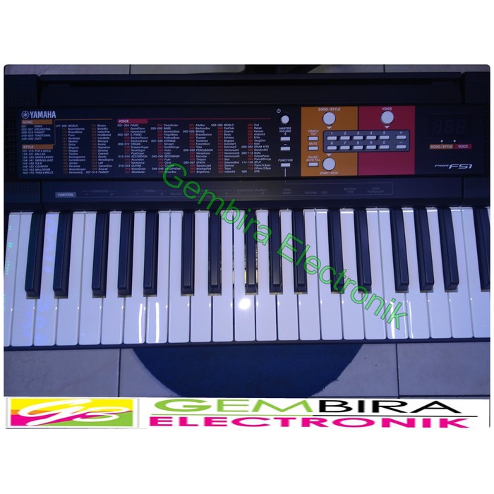 Diskon keyboard piano Yamaha psr F-51 keyboard yamaha murah