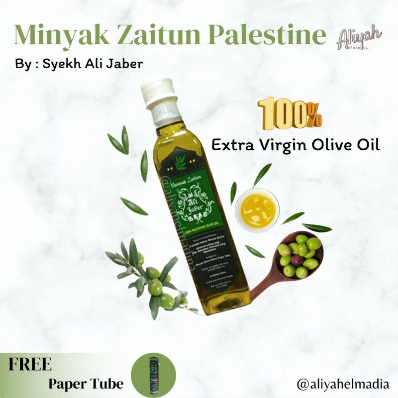 

MINYAK ZAITUN PALESTINE Syekh Ali Jaber 100% Extra Virgin Olive Oil (EVOO)
