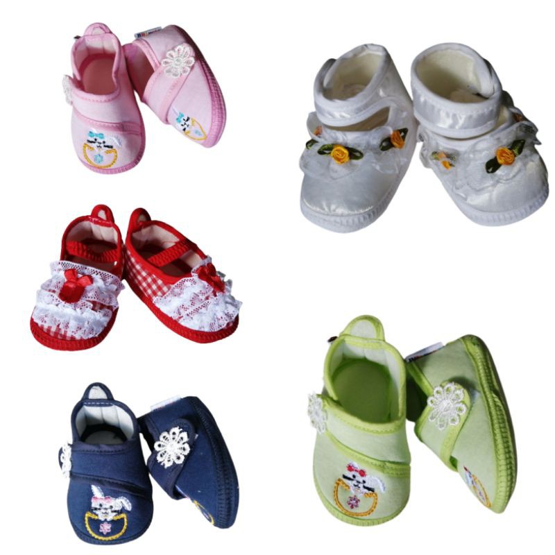 Sepatu Bayi 6-12 Cewek Girl BB LUCKY