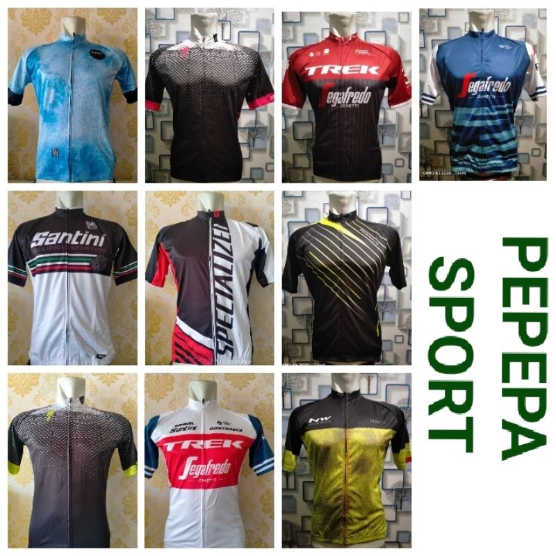 JERSEY SEPEDA ROADBIKE KETAT IMPORT GOWES POLYESTER