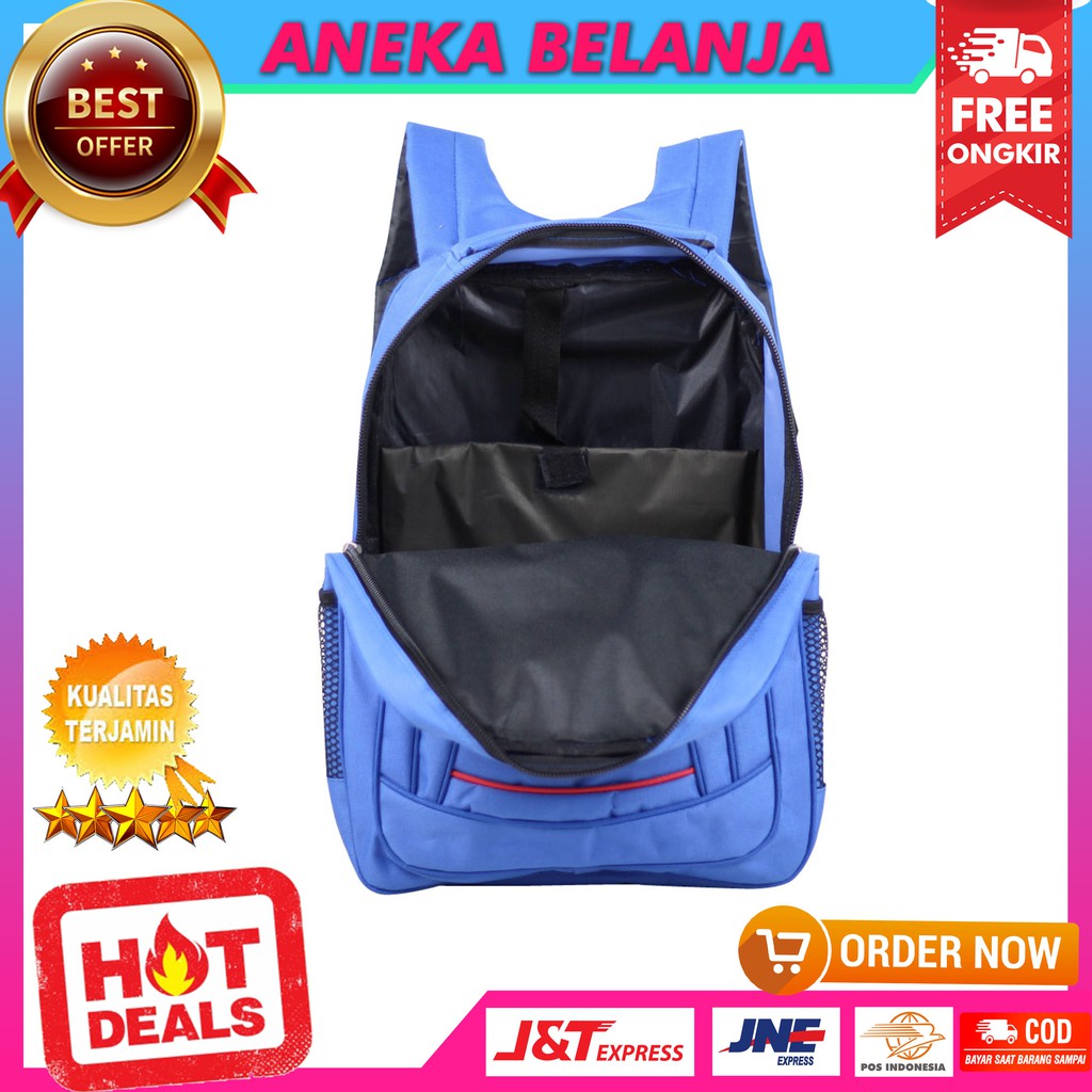 Tas Polo Kecil D300 Biru Fashionable Berkualitas Kece Kekinian Casual Tas Sekolah SD SMP SMA Stylish