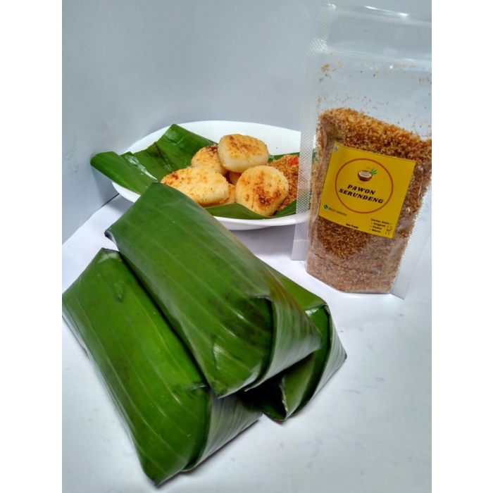 

KETAN-BERAS- ULI KETAN / JADAH 750 GRAM & SERUNDENG KELAPA ASLI 75 GRAM. -BERAS-KETAN.