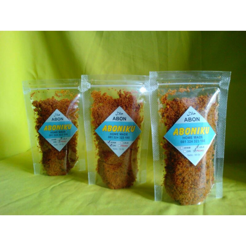 

ABONIKU Abon Ayam Homemade (Original & Pedas)