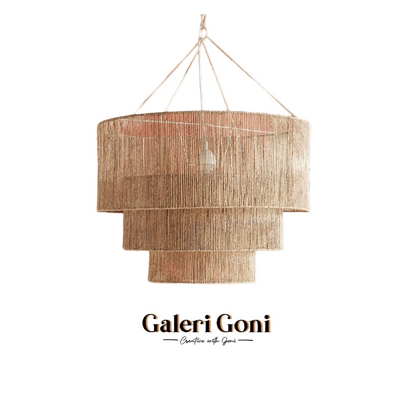 Tali Rami /Goni ukuran 2 PLY Panjang ±50 Meter | Tali Goni Gulungan | Tali Rami Roll Murah-2