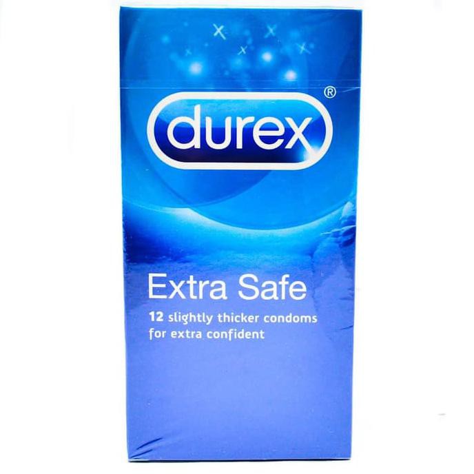 Durex Kondom Extra Safe - Isi 12 Pcs