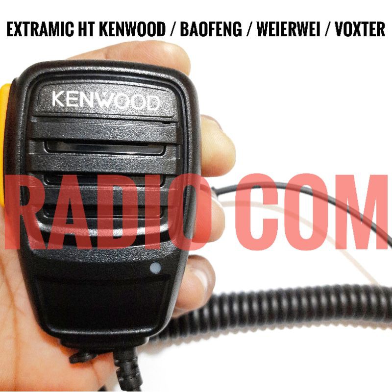 EXTRAMIC HT KENWOOD TH K20A TH 255A MIC HT WEIRWEI BAOFENG LUPAX VOXTER BERLIN EXTRA MIC HT CHINA