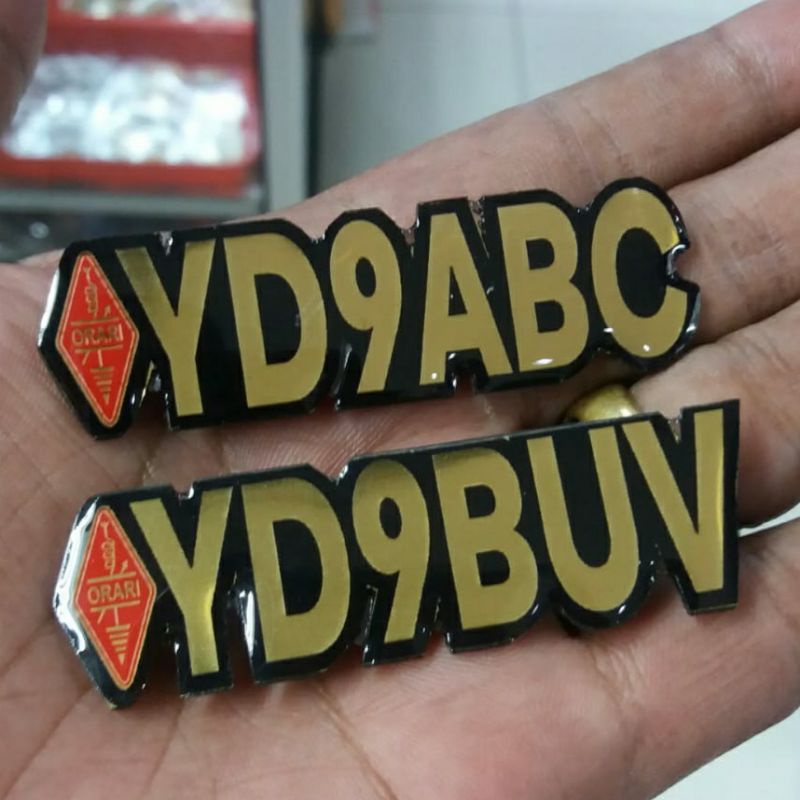 

Nametag ORARI