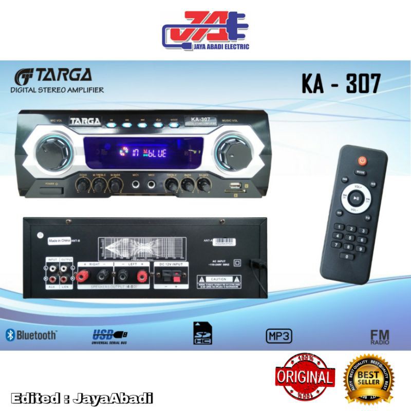 Digital Amplifier Stereo Targa KA 307