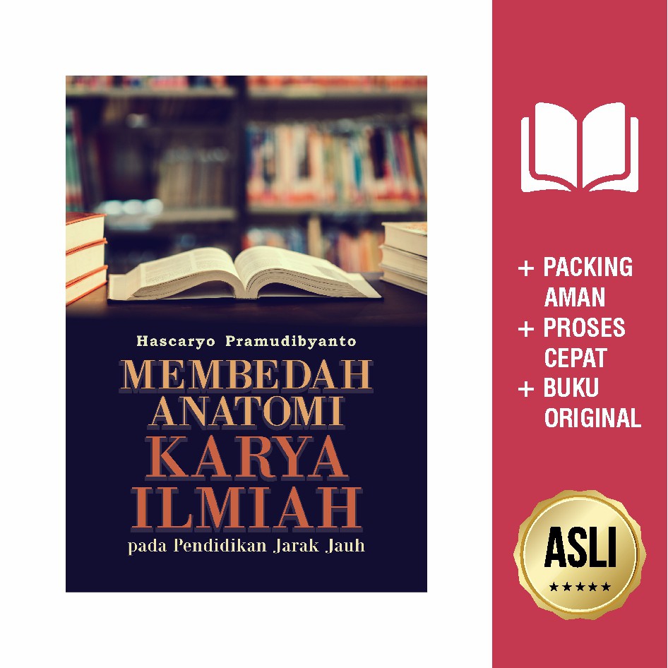 Buku Membedah Anatomi Karya Ilmiah Pada Pendidikan Jarak Jauh Shopee Indonesia