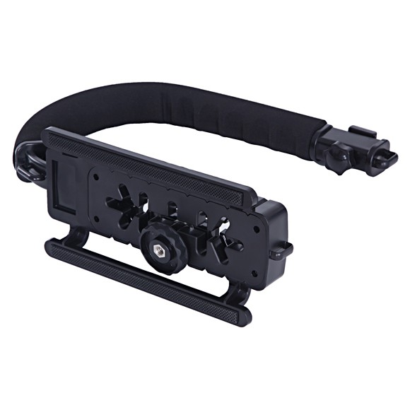 Camera Stabilizer Grip Video Handle C Shape for DSLR GoPro  - XT-375 - OMCSAYBK Black