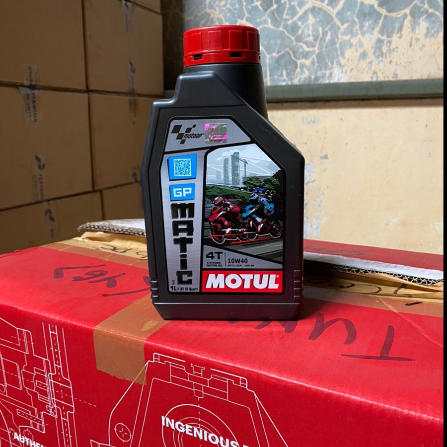 OLI MOTUL GP POWER MATIC 4T 1 LITER OLI MOTOR ASLI