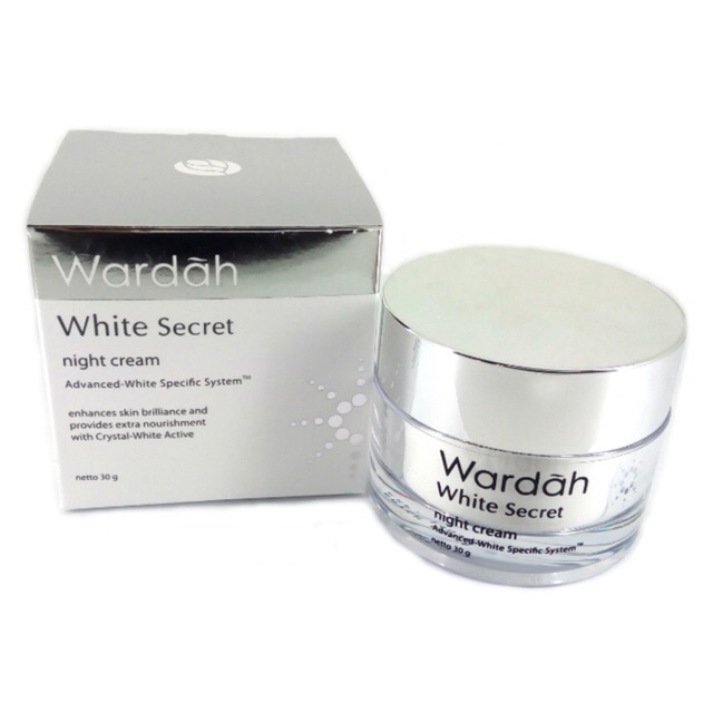 Wardah White Secret Night Cream 30gr