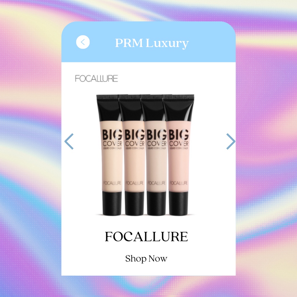 FA31 FOCALLURE Big Cover Liquid Concealer- BPOM