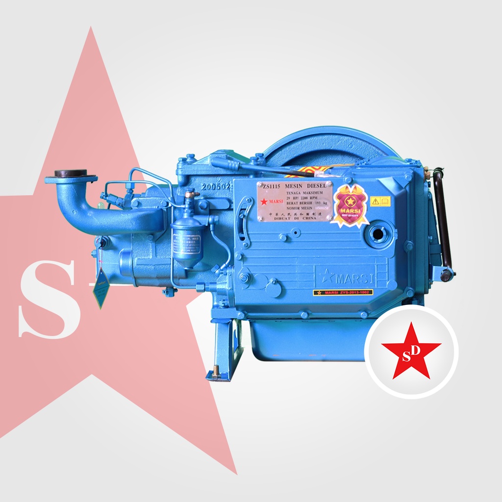 Diesel Marsi ZS 1115 Tanpa Tangki (24 HP)