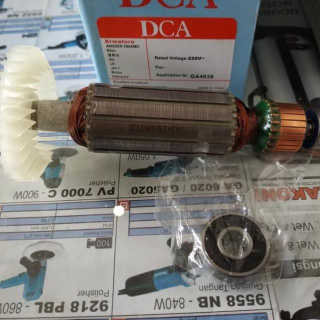 Original DCA Armature Gerinda GA4030 Angker grinder GA 4030 Makita