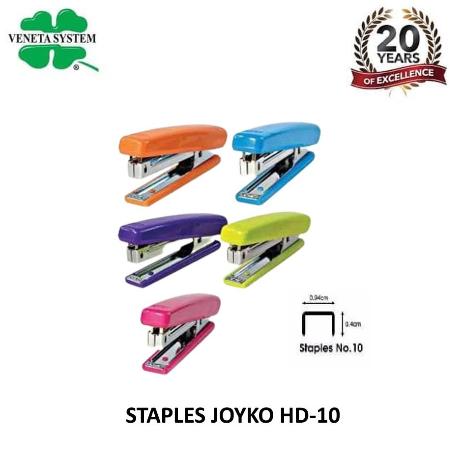 Staples Joyko HD-10D / Jepretan Stapler Steples Warna Murah