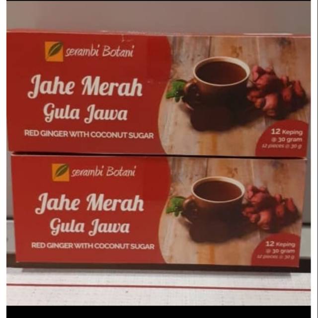 

Serambi Botani Jahe Merah Gula Jawa 30g