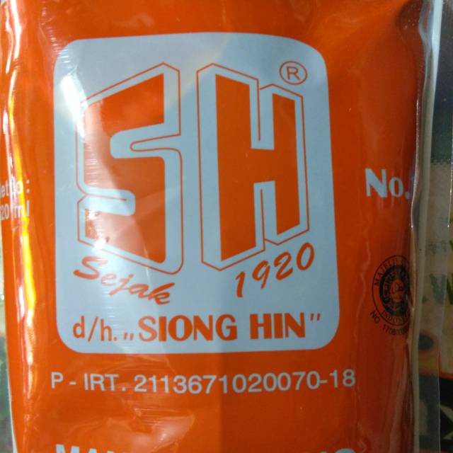 

Kecap manis cap siong hin kecap benteng SH 620ml BY MDS